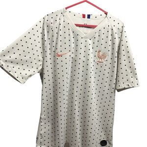 Nike France Polka Dot Soccer Jersey